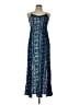 Mossimo Supply Co. 100% Rayon Blue Casual Dress Size L - photo 1