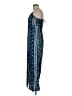 Mossimo Supply Co. 100% Rayon Blue Casual Dress Size L - photo 5