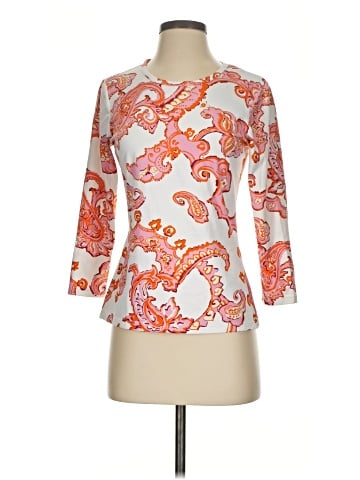J. McLaughlin 3/4 Sleeve T-Shirt (view 1)