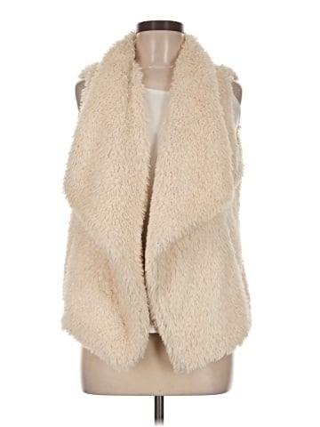 Calvin Klein Faux Fur Vest (view 1)