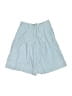 Zara Solid Blue Shorts Size 9 - photo 1