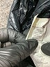 Diesel 100% Nylon Metallic Black Jacket Size S - photo 7