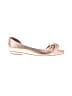 Steve Madden 100% Leather Gold Flats Size 6 1/2 - photo 1