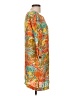 Zara Basic Print Orange Casual Dress Size L - photo 4
