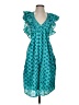 Roller Rabbit Teal Casual Dress Size S - photo 1