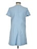 Zara 100% Polyester Blue Casual Dress Size M - photo 2