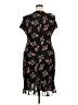 Talbots 100% Polyester Floral Black Casual Dress Size 18 - photo 2