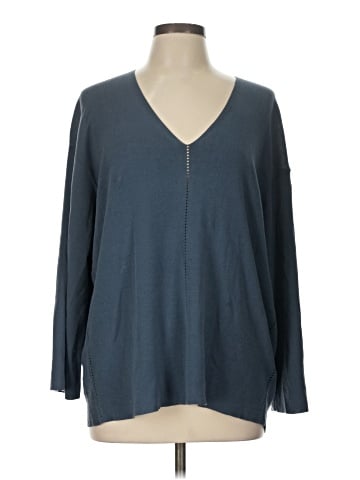 Lafayette 148 New York Long Sleeve Blouse (view 1)