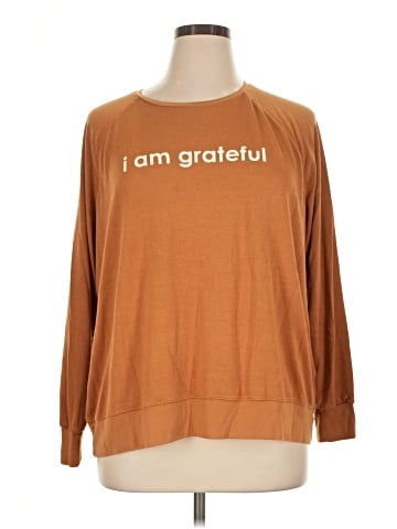 Peace Love World Pullover Sweater (view 1)