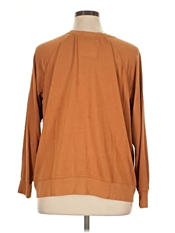 Peace Love World Pullover Sweater (view 2)