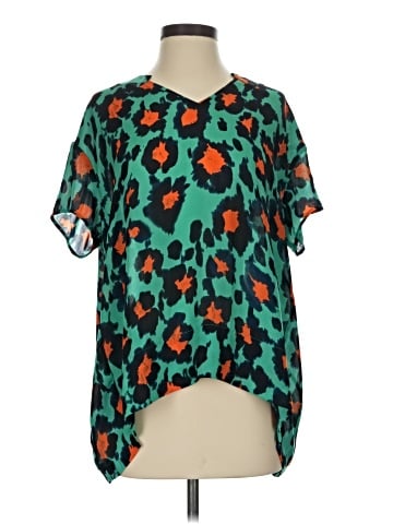CAbi Short Sleeve Blouse (view 1)