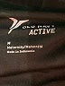 Active 100% Polyester Black Shorts Size Med Maternity - photo 3
