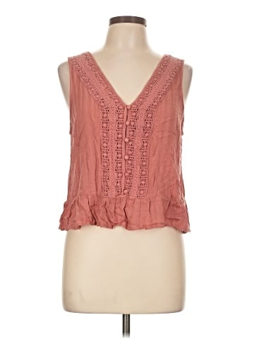 Eyeshadow Sleeveless Blouse (view 1)