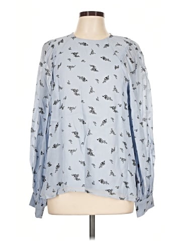 Ganni Long Sleeve Blouse (view 1)