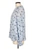 Ganni 100% Viscose Blue Long Sleeve Blouse Size EU 42 / US 12 - photo 5