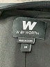 W by Worth 100% Polyester Solid Black Jumpsuit Size 10 - photo 4