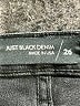 Just Black Solid Black Jeans Size 26 waist - photo 7
