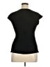 Max Studio Black Short Sleeve Top Size XL - photo 2