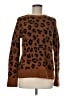 Old Navy Animal Print Brown Pullover Sweater Size M - photo 1