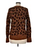 Old Navy Animal Print Brown Pullover Sweater Size M - photo 2