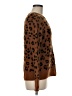Old Navy Animal Print Brown Pullover Sweater Size M - photo 4