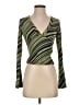 Motel Green Long Sleeve Top Size XS - photo 1