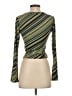 Motel Green Long Sleeve Top Size XS - photo 2