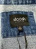 Stoosh 100% Cotton Graphic Blue Denim Jacket Size S - photo 6