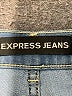Express Jeans Solid Blue Jeans Size 0 - photo 3