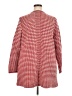 Talbots 100% Merino Houndstooth Red Wool Coat Size 2X - photo 2