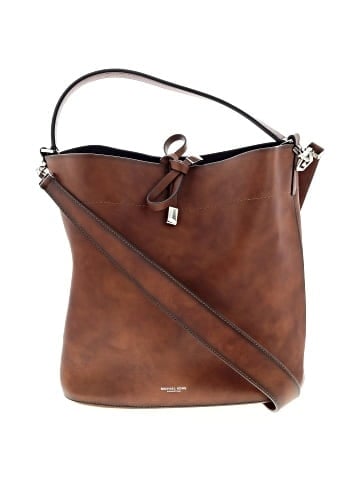Michael Kors Collection Leather Bucket Bag (view 1)