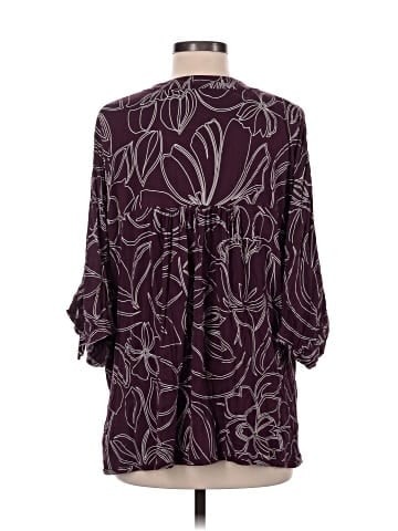 Akemi + Kin 3/4 Sleeve Blouse (view 2)