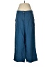 J.Jill 100% Linen Solid Blue Linen Pants Size S - photo 1