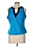 Bisou Bisou Blue Tank Top Size L - photo 1