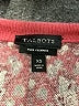 Talbots 100% Cashmere Paisley Red Burgundy Cashmere Pullover Sweater Size XS - photo 7