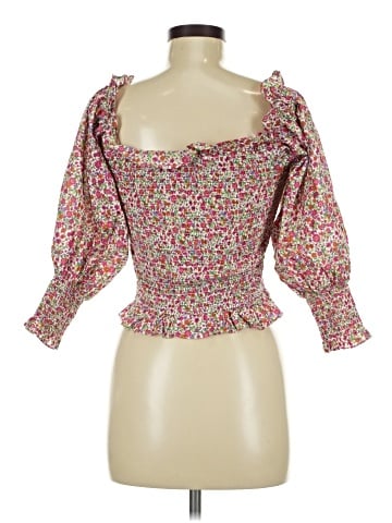 Do & Be 3/4 Sleeve Blouse (view 2)