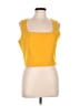 Express Yellow Sleeveless Top Size L - photo 1