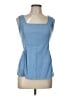 Shein Blue Sleeveless Blouse Size L - photo 1