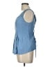 Shein Blue Sleeveless Blouse Size L - photo 5