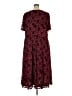 BLOOMCHIC Paisley Burgundy Casual Dress Size 22 - photo 2