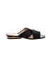 Halston Heritage Black Sandals Size 7 - photo 1