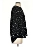 Daniel Rainn Stars Black 3/4 Sleeve Blouse Size S - photo 4