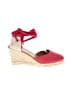J.Crew Factory Store Red Wedges Size 9 - photo 1