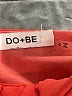 Do & Be 100% Polyester Solid Red Romper Size S - photo 4