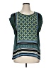 Valerie Stevens 100% Polyester Teal Short Sleeve Blouse Size XL - photo 1