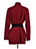Etcetera Burgundy Red Blazer Size 4 - photo 2