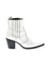 Ganni White Ankle Boots Size EU 38 - photo 1