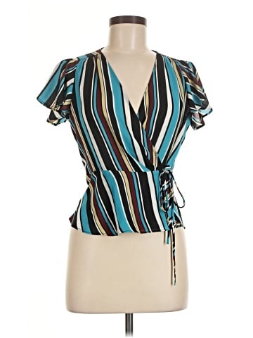 Timing Short Sleeve Blouse (view 1)