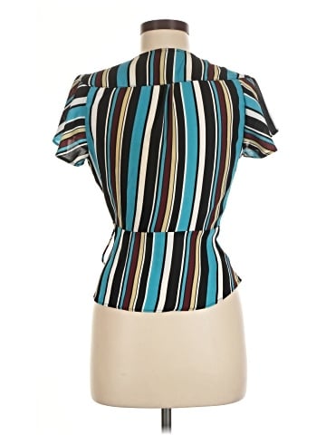 Timing Short Sleeve Blouse (view 2)