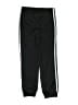 Adidas 100% Polyester Black Track Pants Size 7 - photo 2